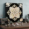 (30x30cm)DIY Pearl Painting Framed Mandala Handmade Pearl Material Art Kit Living Room Decor