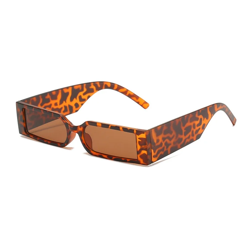 Vintag Hip Hop Small Rectangular Streetwear Sunglasses-VESSFUL