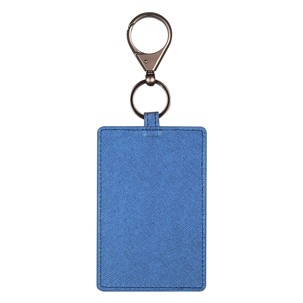 

PU Leather Key Card Holder Protector Key Chain for Tesla Model 3 (Blue), 501 Original