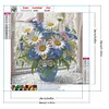 Daisy - peinture diamant perceuse ronde - 30*30cm