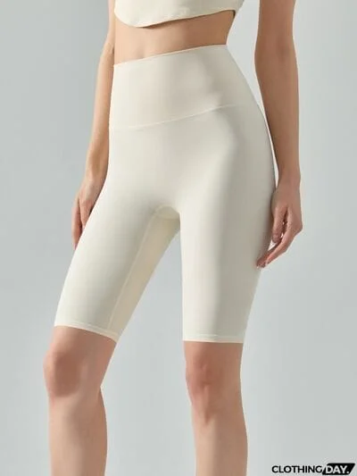 High Waist Active Shorts