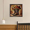 Cowboy Boots-Full Round Diamond Painting 40*40CM