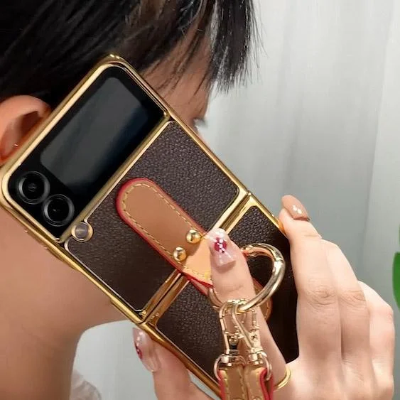 Samsung Zflip3 Lanyard Buckle Foldable Phone Case