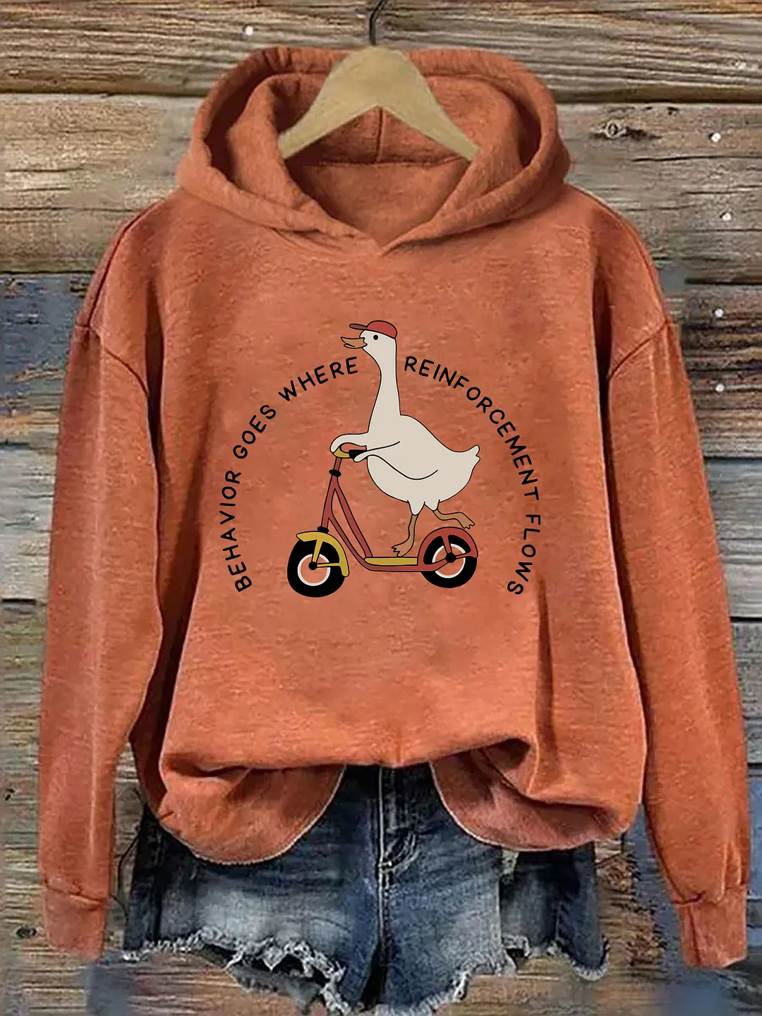 Silly Goose Behavior Hoodie