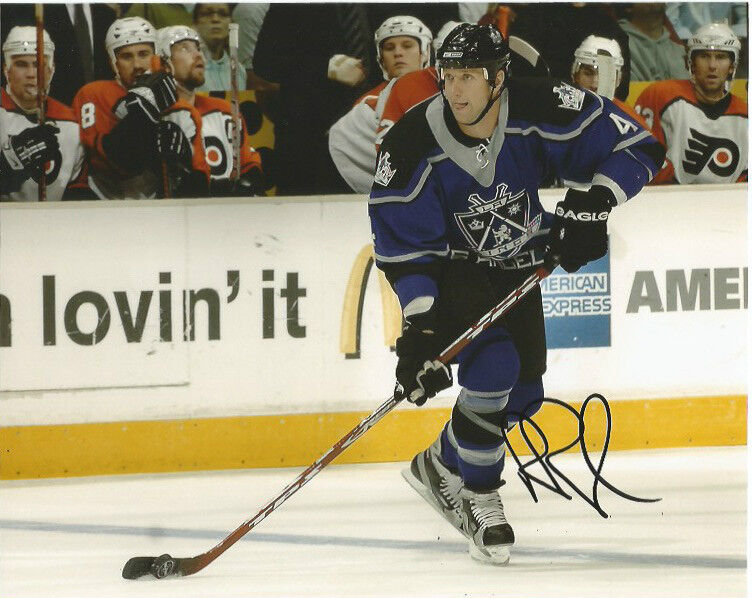 Los Angeles Kings Rob Blake Signed Autographed 8x10 Photo Poster painting COA A