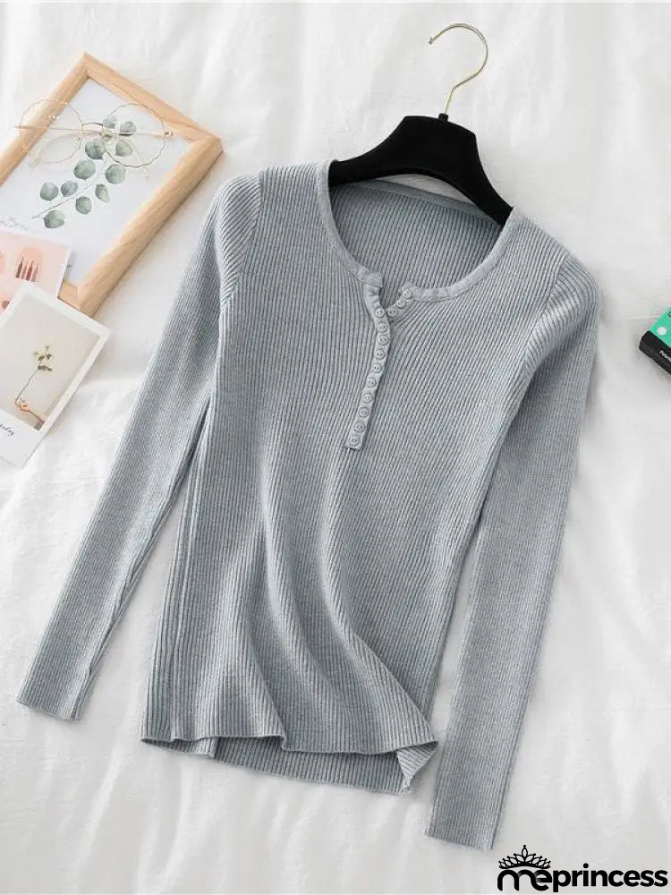 Women's Polyester V-Neck Full Sleeves Solid Pattern Sweater