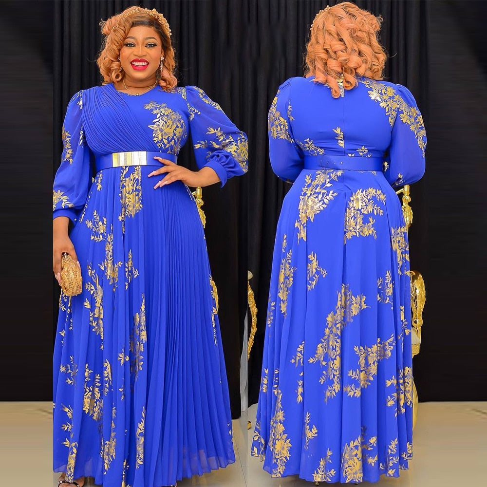 QFY 2022 Muslim Kaftan Abaya Dress Kimono Women Dubai Luxury Print ...
