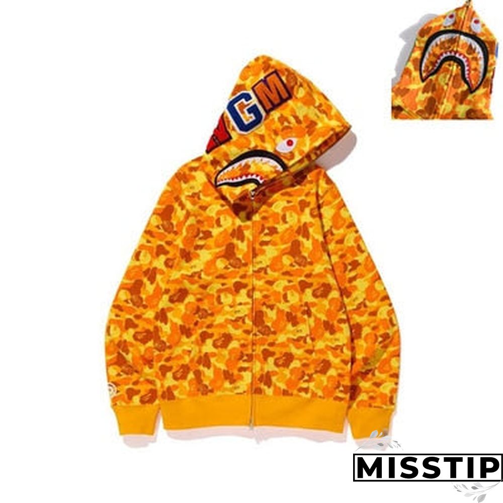 Jessic Camouflage Classic Sweater Thin Zipper Hoodie Couple Sweater Zip Hoodie Women Jacket Coat New