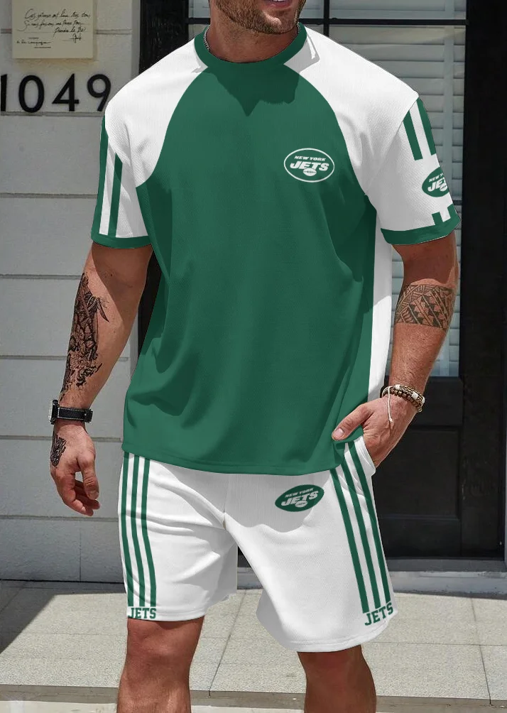 New York Jets Limited Edition Top And Shorts Two-Piece Suits