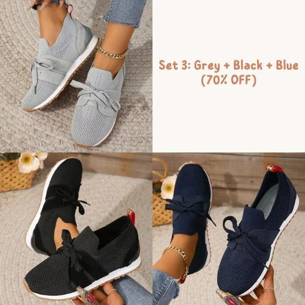 [#1 Trending 2024] 🔥Women's Breathable Flying Woven Sneakers (SALE 70% OFF)