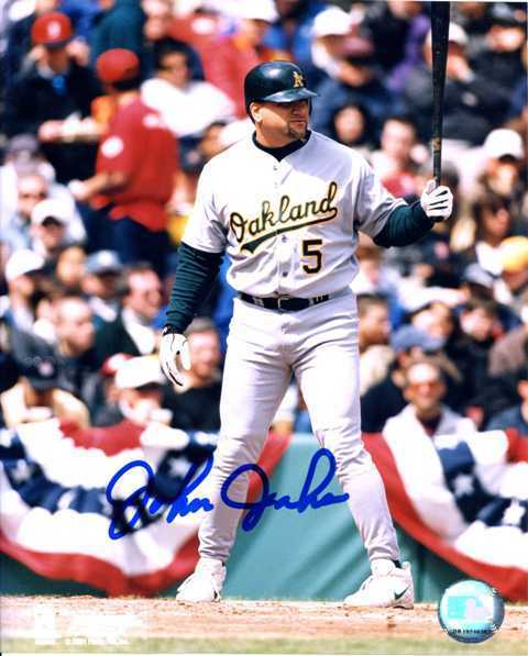 John Jaha Oakland Athletics A's Autographed Signed 8x10 Photo Poster painting CFS COA