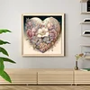 Love Flowers-11CT/16CT Stamped Cross Stitch 50*50cm/19.69*19.69in