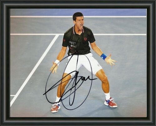 Novak Djokovic - TENNIS CHAMPION - A4 SIGNED Photo Poster painting POSTER  POSTAGE