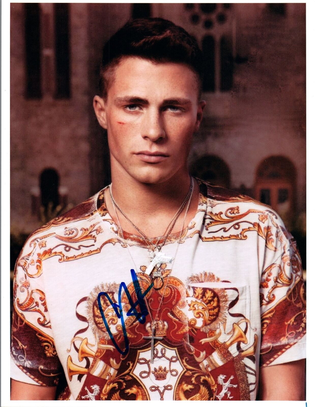 Colton Haynes Signed Autographed 8x10 Photo Poster painting Teen Wolf Handsome Gay Int COA VD