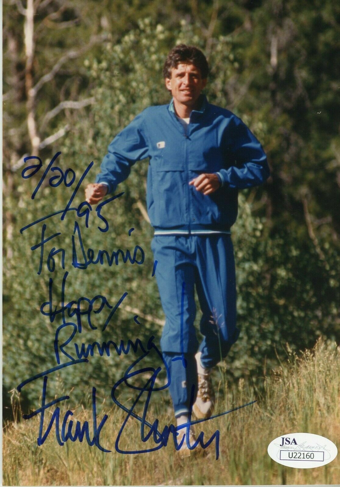 Frank Shorter Signed 5X7 JSA COA Photo Poster painting Autograph 5X USA Track & Field Olympics