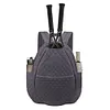 Quilted Tennis Backpack Lightweight Large Tennis Bag for Rackets and Sports Gear