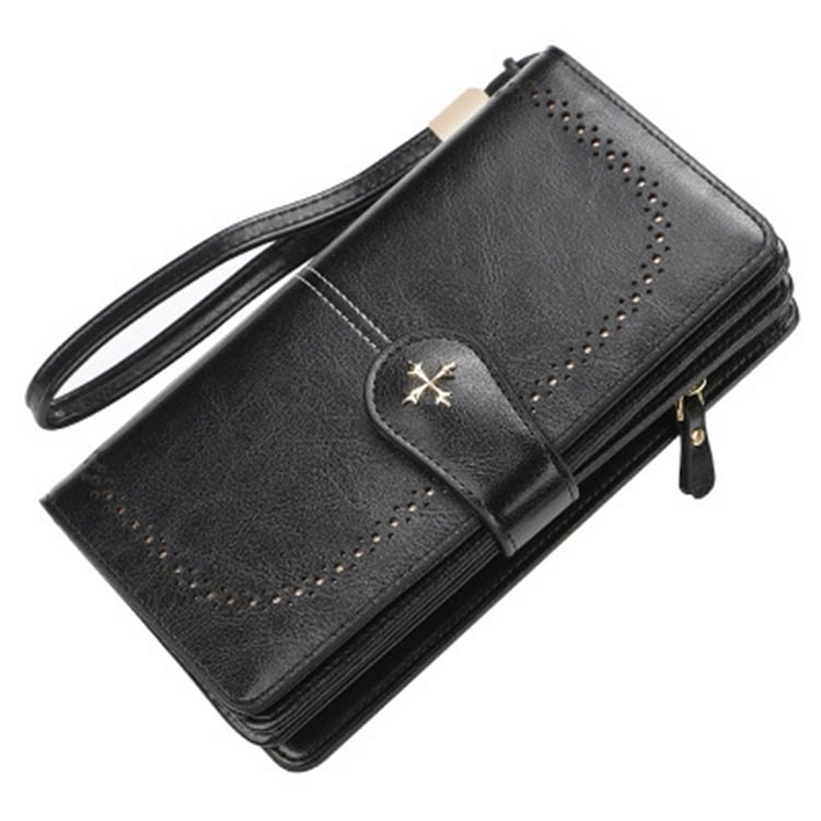 Women's wallet retro fashion zipper