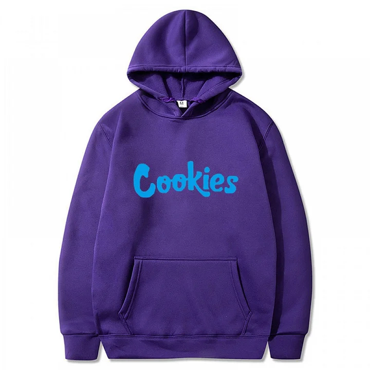 Purple best sale cookies hoodie