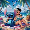 Stitch-11CT Stamped Cross Stitch 45*45cm/17.72*17.72in
