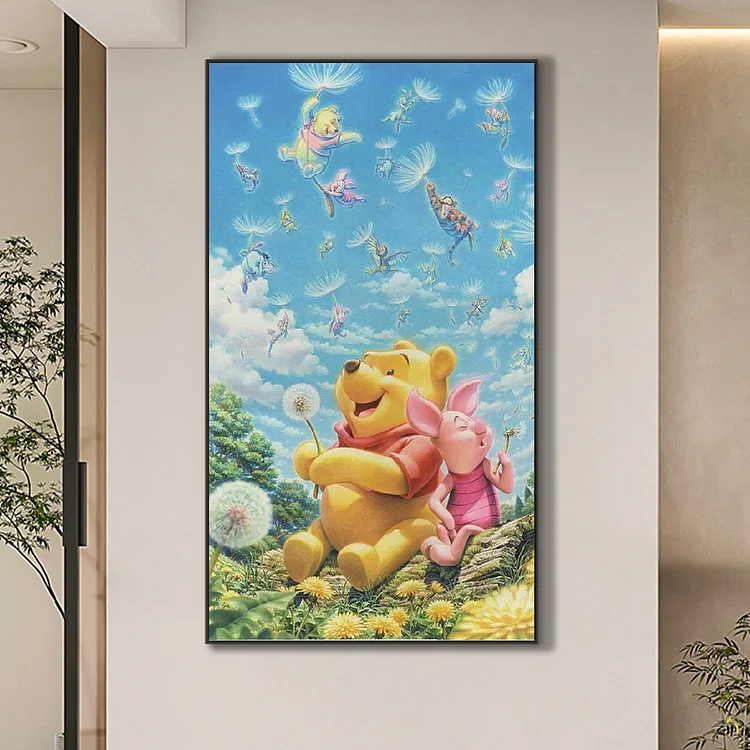 Full Round Drill Diamond Painting 30*70cm Winnie The Pooh – Jules' Diamond  Art