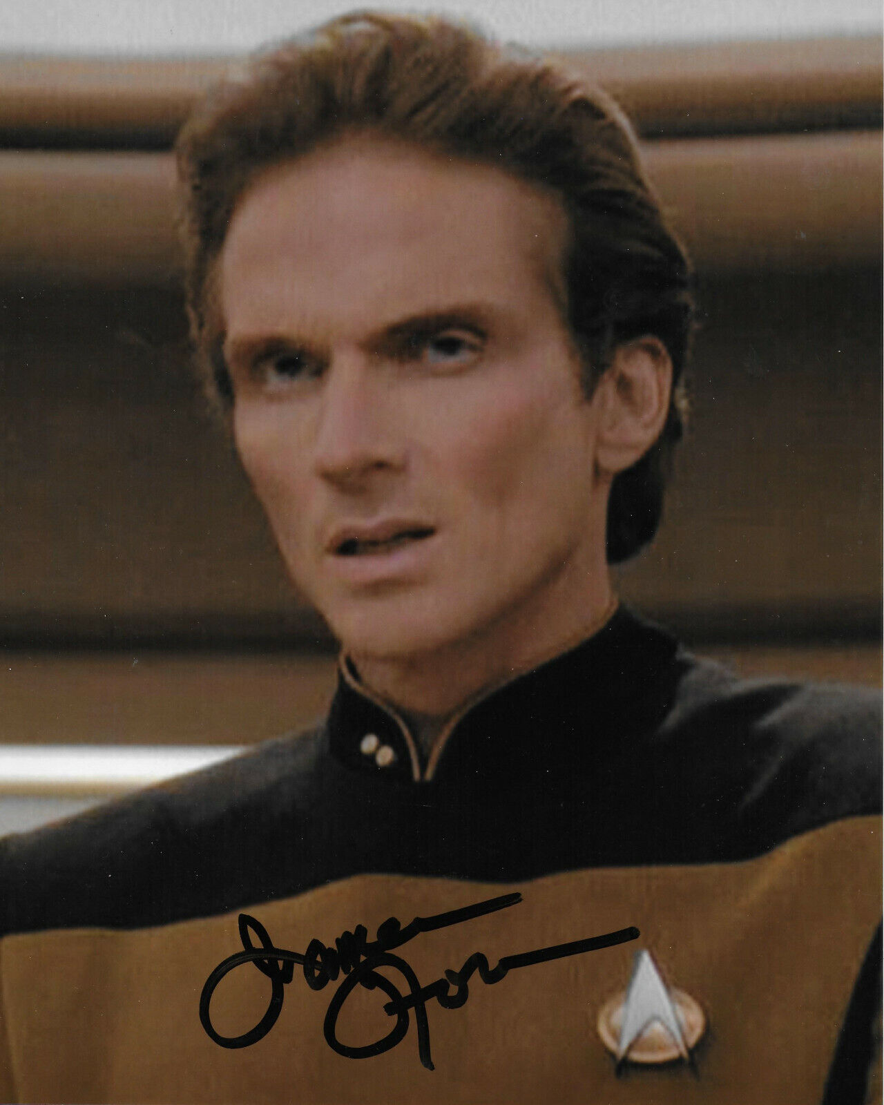 James Horan Star Trek Original Autographed 8X10 Photo Poster painting