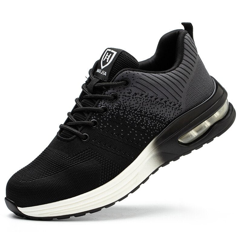 Fashion Men Safety Shoes Work Sneakers Steel Toe Shoes Women Work Boots Anti-puncture Indestructible Man Sefety Boots Male Shoes