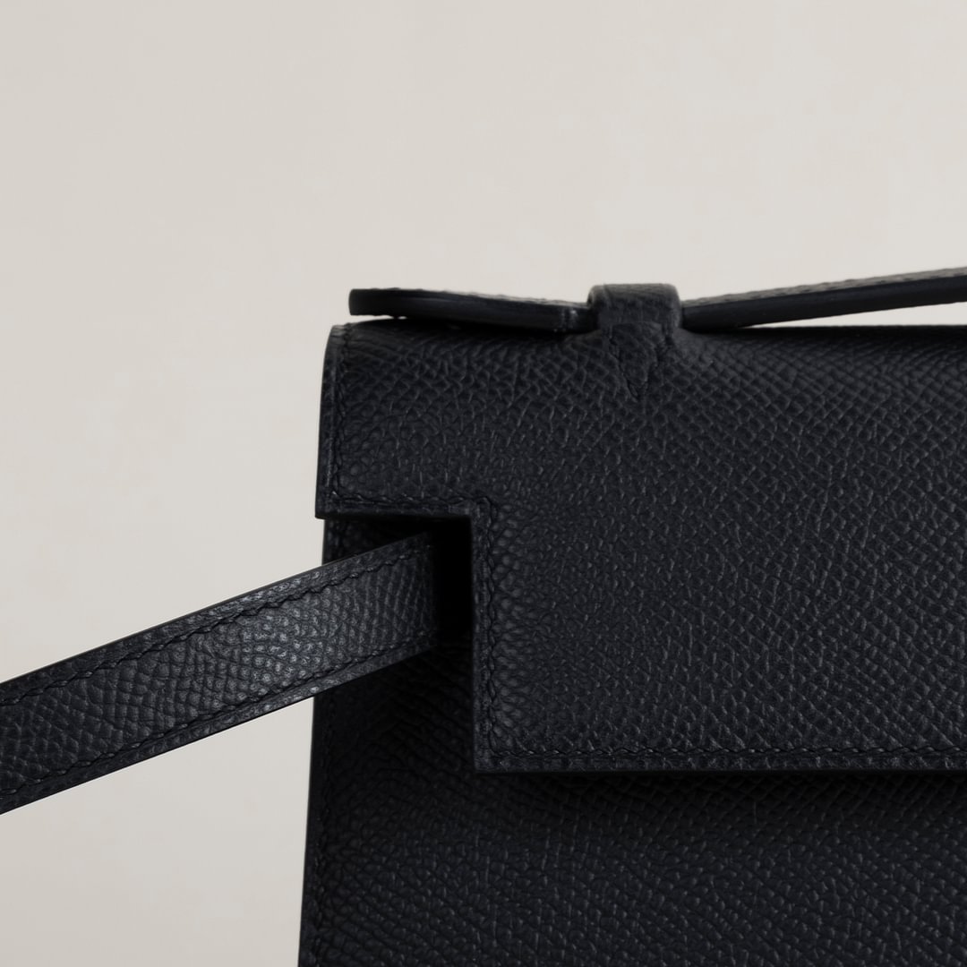 Kelly pochette Epsom 89 Noir RGHW