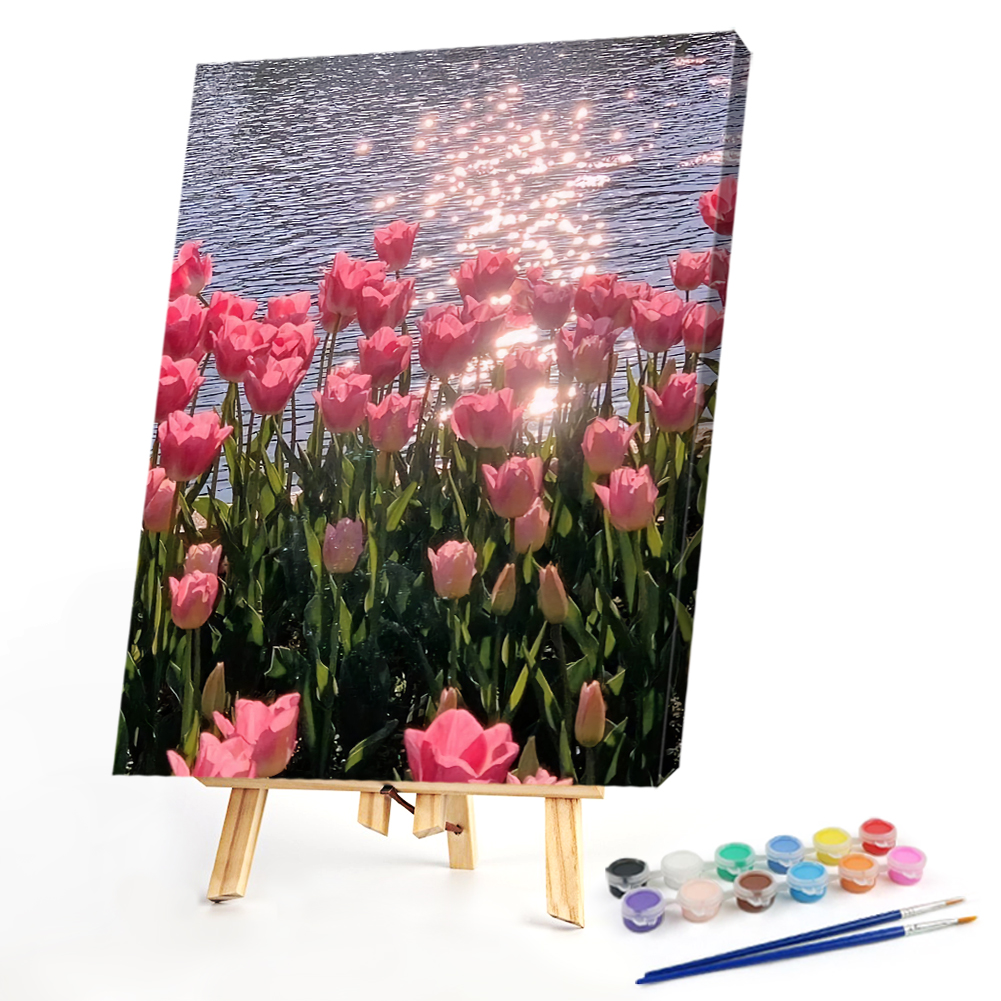 

40*50CM - Paint By Numbers - Tulip, 501 Original