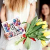 uk.everydayedeals 6Pcs DIY Diamond Painting Greeting Card - Party Puppy
