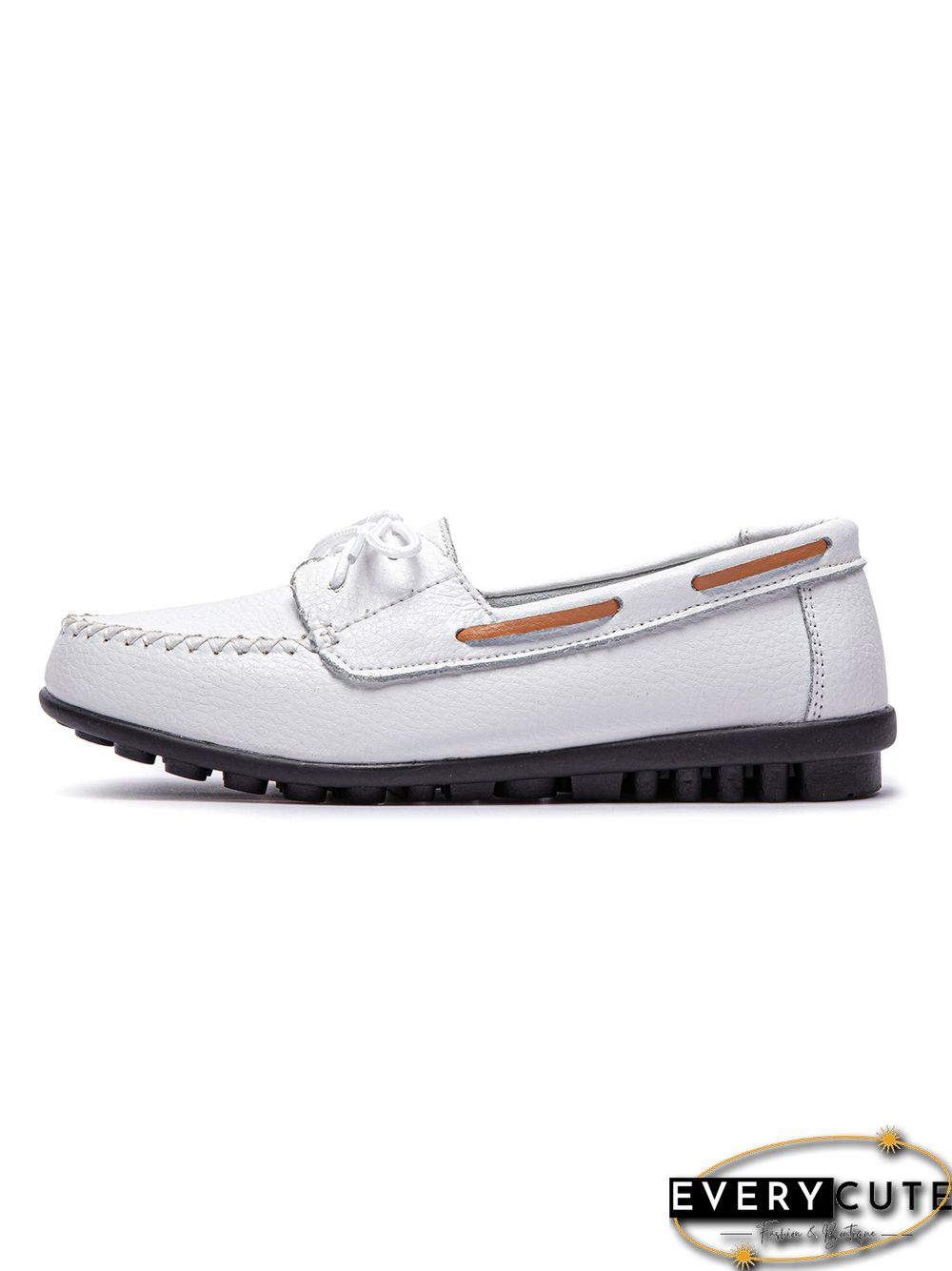 Retro Casual Simple Lace-up Flat Shoes