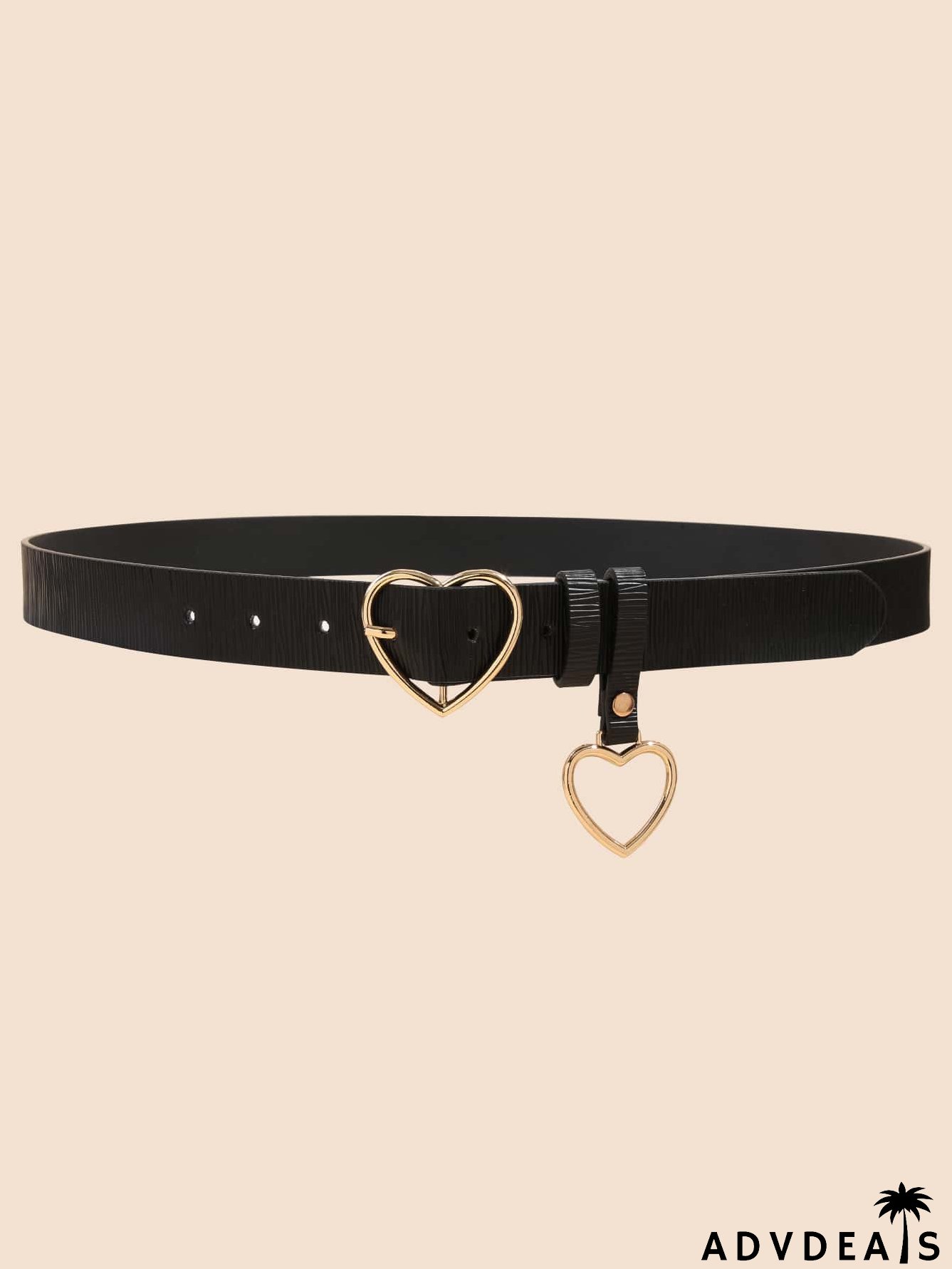 Heart Buckle Belt