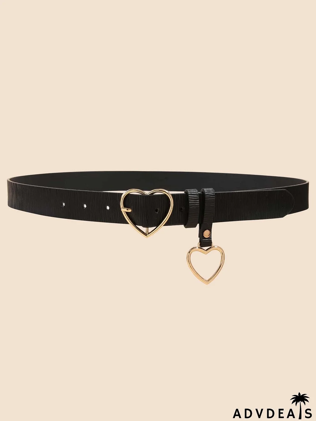 Heart Buckle Belt