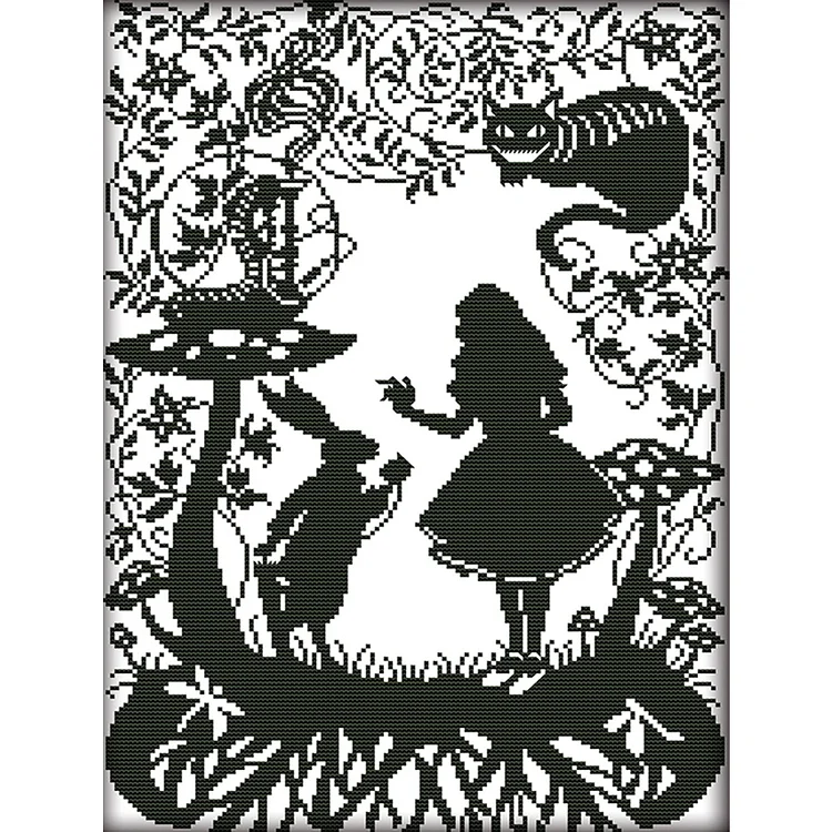 Fairy Tale World - 14CT Joy Sunday Stamped Cross Stitch(33*44cm)