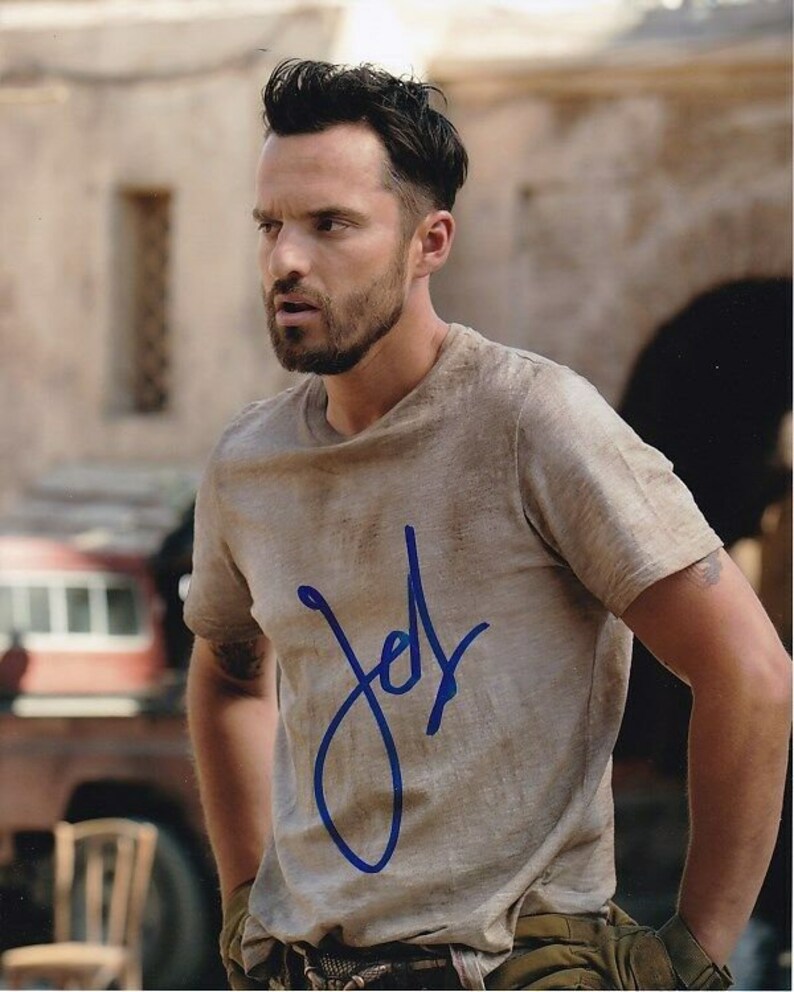 Jake johnson signed autographed the mummy chris vail Photo Poster painting