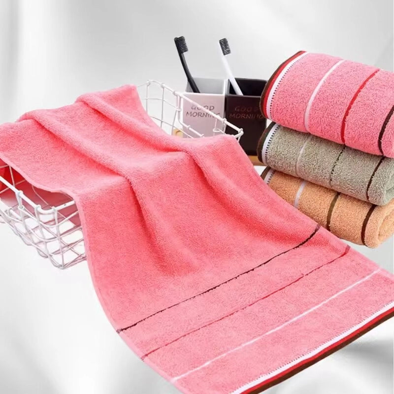 Gaoyang Towel Household Absorbent Dark Cotton Towel Adult Thickened Soft Stall Towel Factory