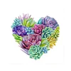 Diamond Painting-DIY Full Round Drill Succulents