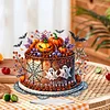 DIY Halloween Pumpkin Cake Diamond Painting Acrylic Desktop Ornaments