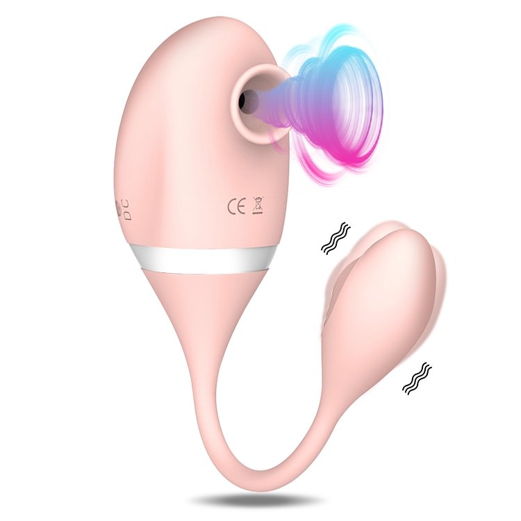 2 in 1 G-spot & Clitoris Stimulator Rose Toy