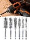 6/8/10/12 Pcs Stainless Steel Wire Brush 8mm-19mm Cleaning Brush Polishing Tool
