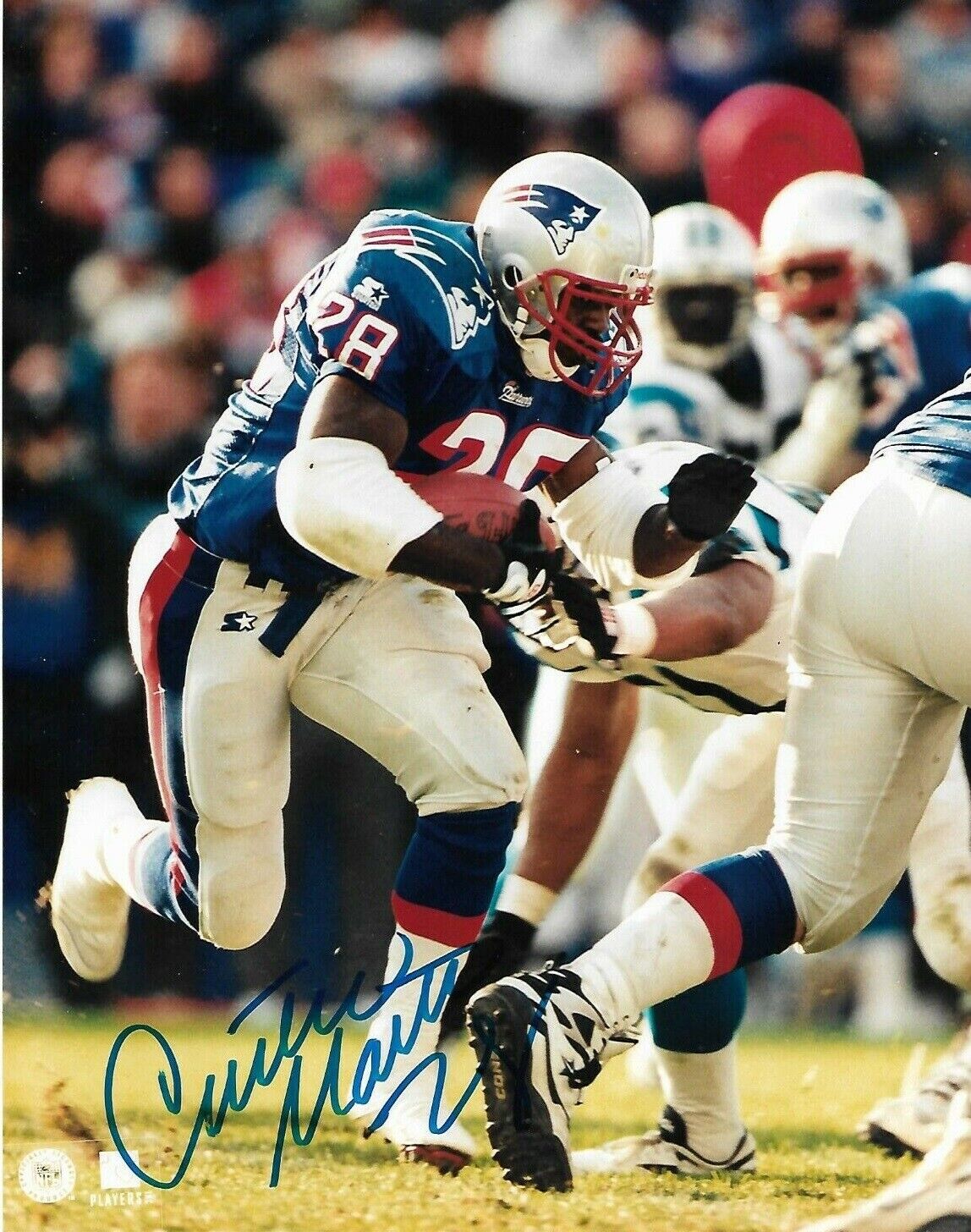 Curtis Martin Autographed Signed 8x10 Photo Poster painting ( Patriots ) REPRINT