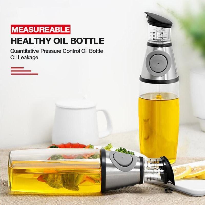 Measureable Healthy Oil Bottle