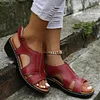 2025 Summer Women Premium Leather Orthopedic Sandals
