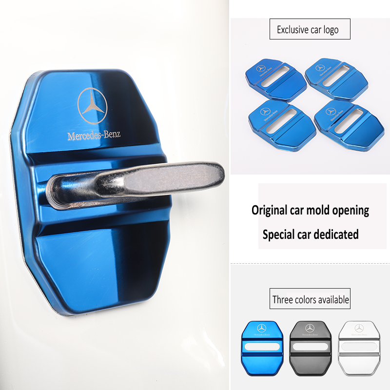 ISUZU D-Max MU-X Dmax Mux Stainless Steel Car Door Lock Cover (4pcs/set...