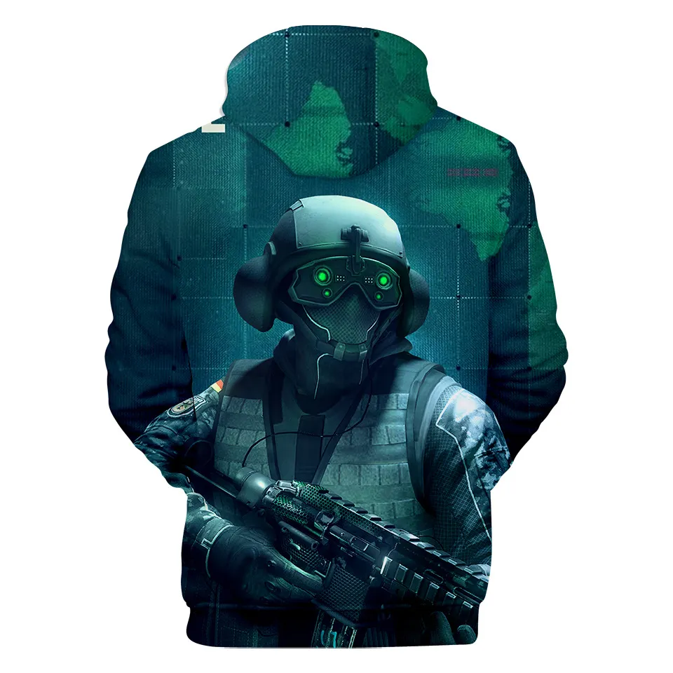 Unisex 3D Printed Rainbow Six Siege Sweatshirt