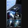 COB+SMD LED Super Bright Flashlight Rotatable Hat Clip Light for Night Running