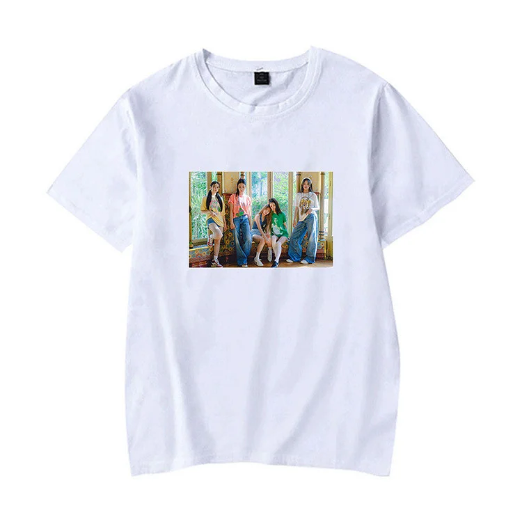 New Jeans Attention Photo T-shirt