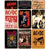 (Multi Style)AC/DC - Vintage Metal Signs - 20*30cm/30*40cm - Music