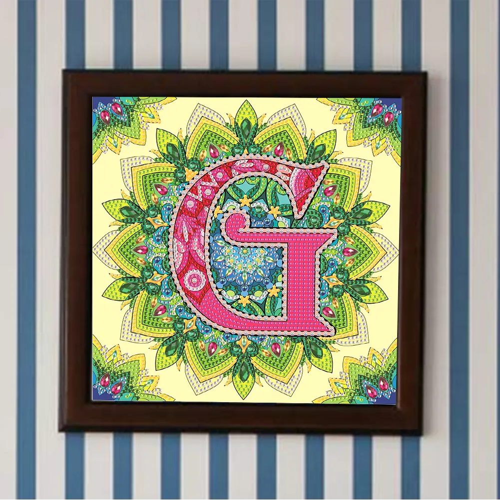 Diamond Painting - Partial Special Shaped Drill - Datura G(30*30cm)