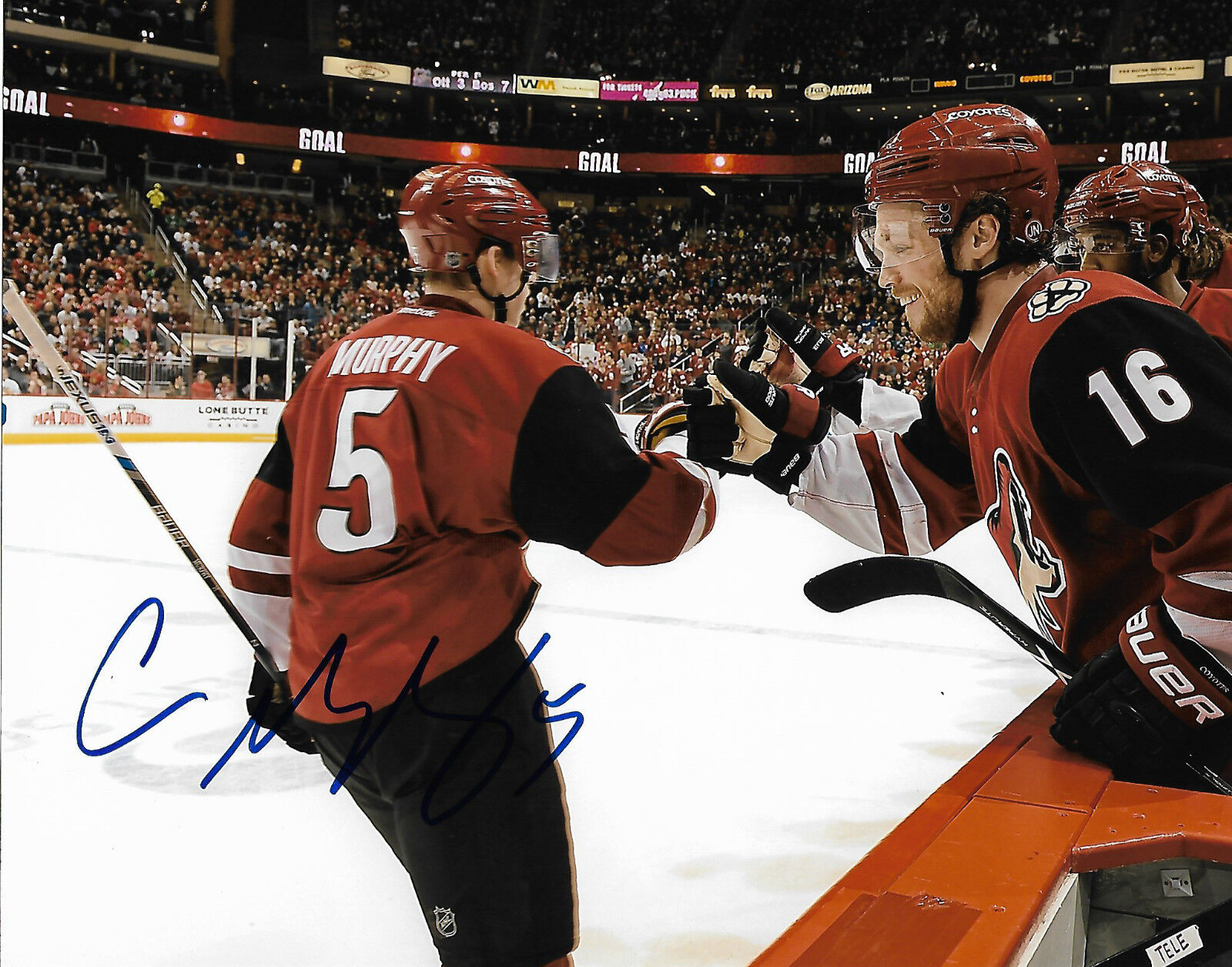 Phoenix Coyotes Connor Murphy Autographed Signed 8x10 Photo Poster painting COA A