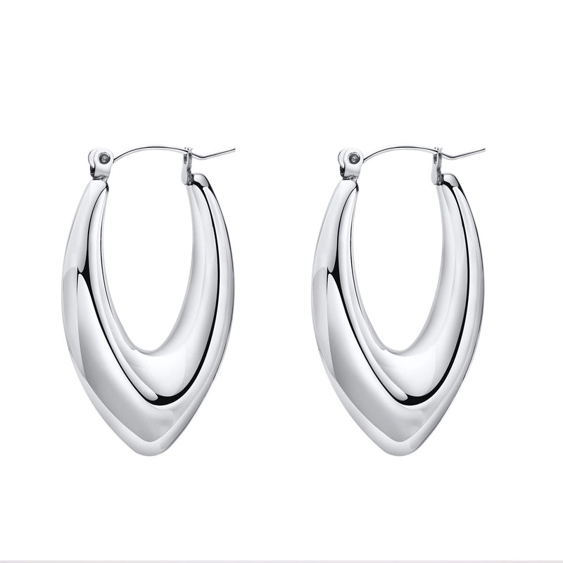 201 Stainless Steel Stainless Steel Earrings